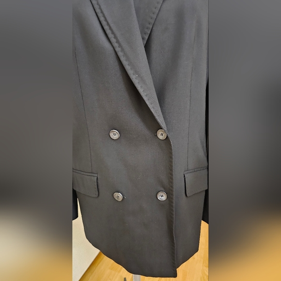 Anna Molinari double-breasted blazer black sz 40 - Picture 4 of 7